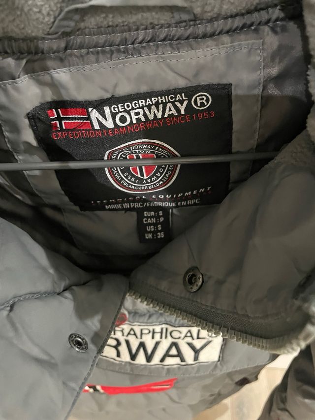 Cazadora Geographical Norway Gris