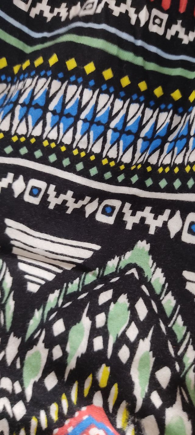 Pantalón étnico estampado verano L