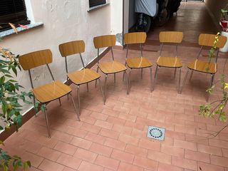 Sedie vintage formica di varie colorazioni
