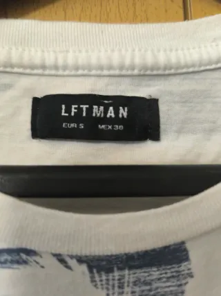 Camiseta Lefties Rayas Palmeras