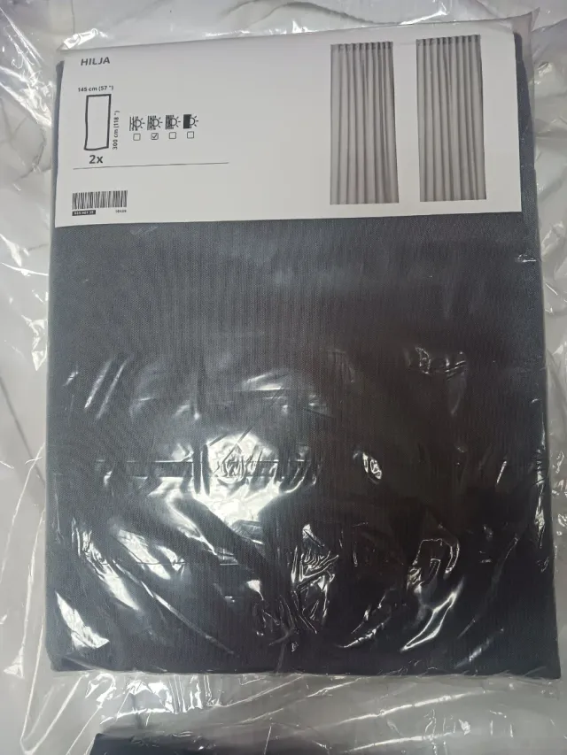 Cortinas HILJA 145x300 cm (2 unidades)