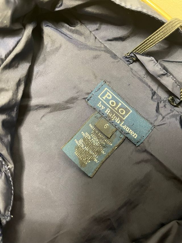 Cortavientos Polo Ralph Lauren Niño Azul Talla 6