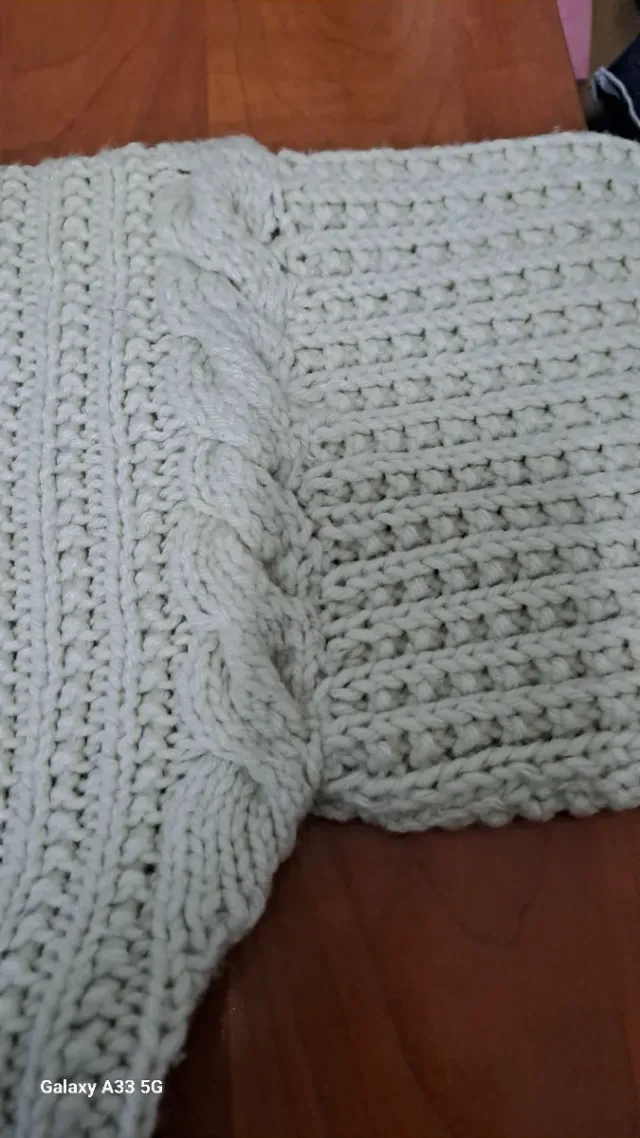 Jersey de lana tejido es unise