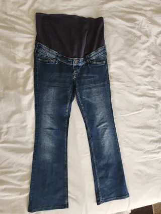 Tejanos premamá talla 44