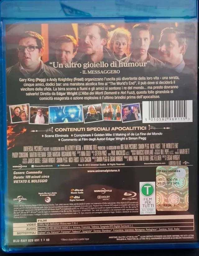 Bienvenidos al fin del mundo - Blu-ray
