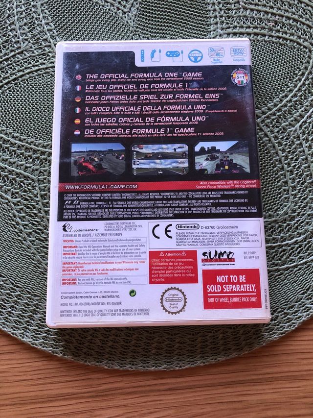 F1 2009 para Nintendo Wii