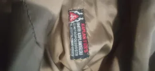 Abrigo de señora beige/marrón talla única