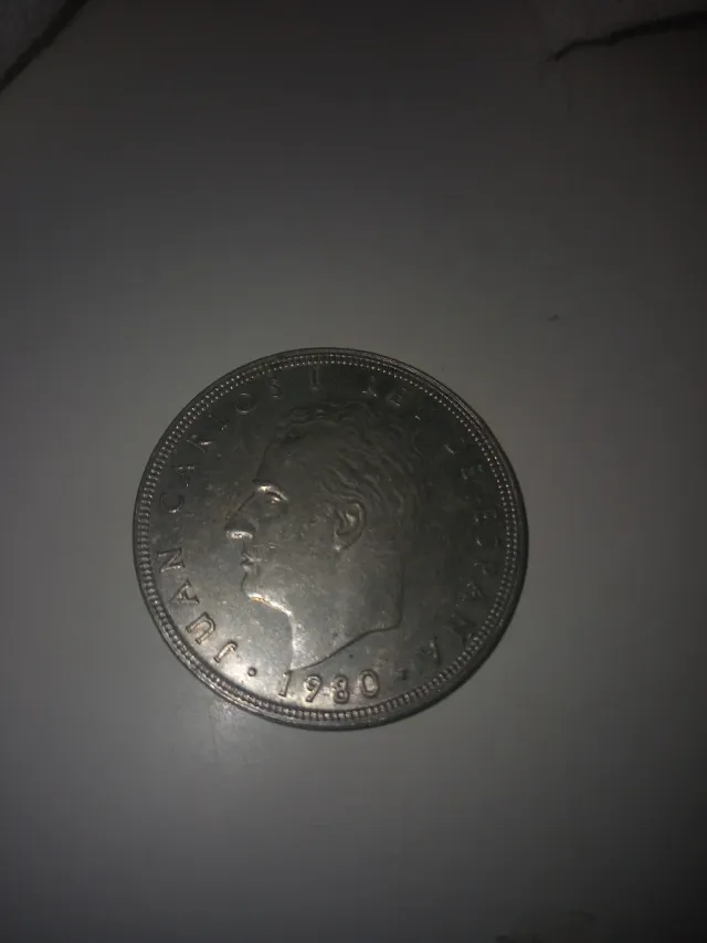 Moneda Juan Carlos I 1980