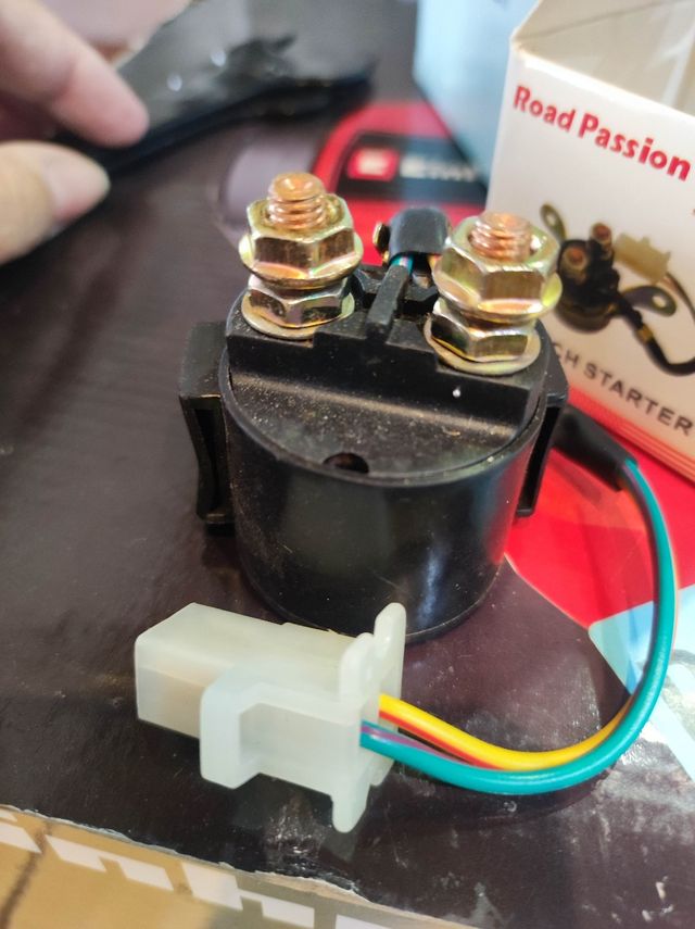 Relé de arranque moto 125cc