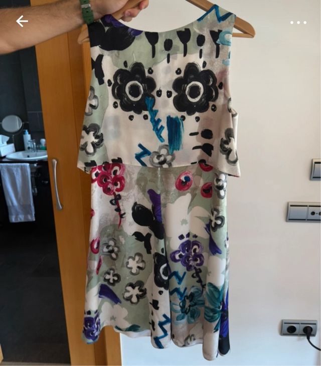 Vestido Armani Collezioni Multicolor