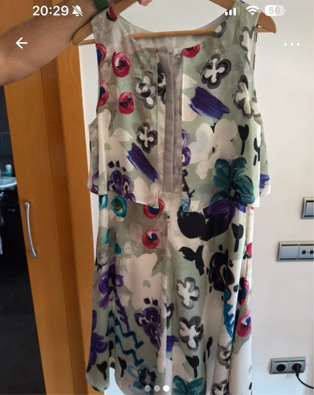 Vestido Armani Collezioni Multicolor