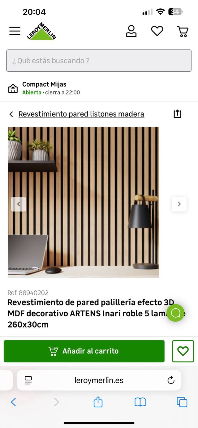 Revestimiento de madera