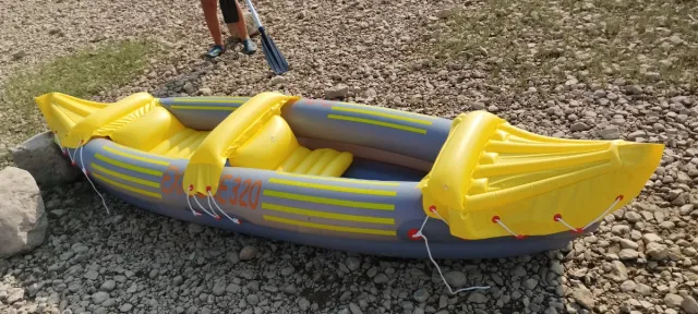 Kayak hinchable 2 personas