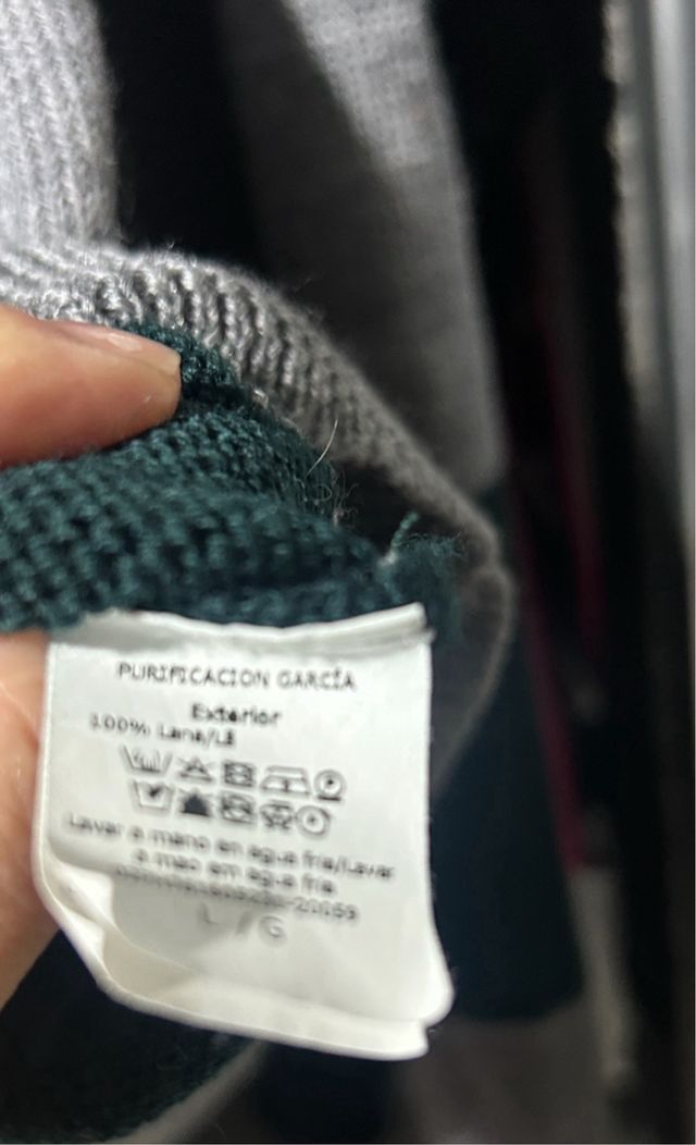 Jersey Purificacion Garcia Rayas L