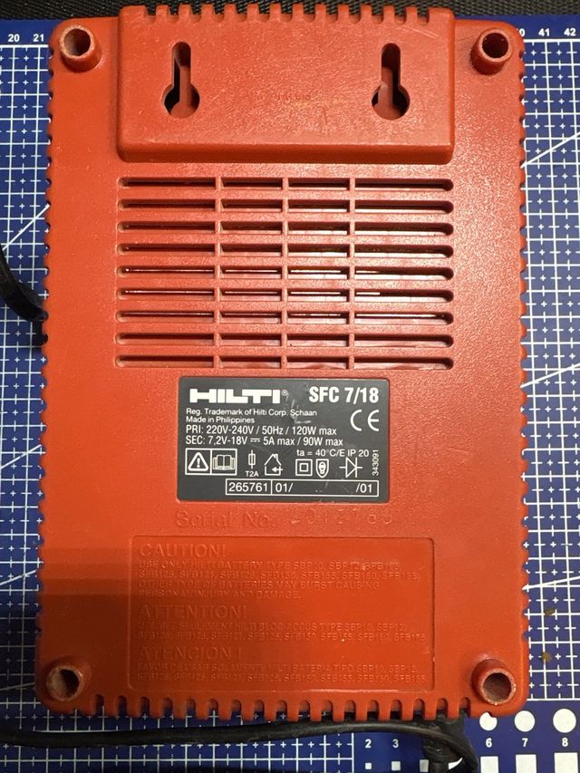 Cargador Hilti SFC 7/18