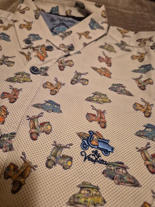 Camisa La Vespa Multicolor