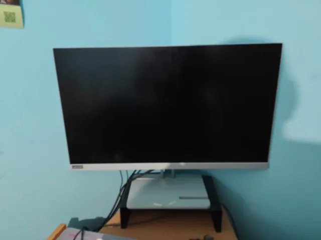 Monitor Lenovo Negro/Plateado