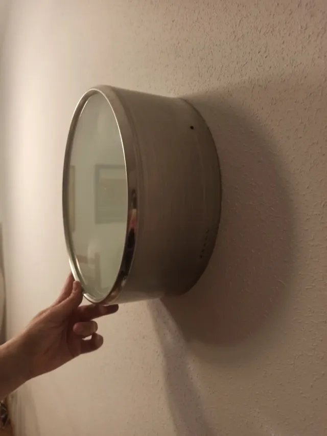 Lámpara de techo moderna metal y cristal