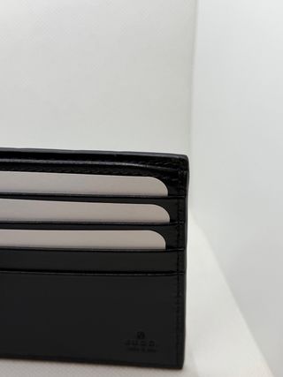 Portafoglio Gucci nero monogram