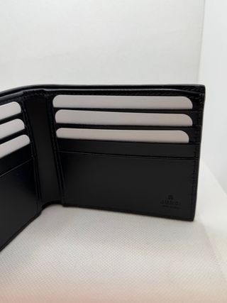 Portafoglio Gucci nero monogram