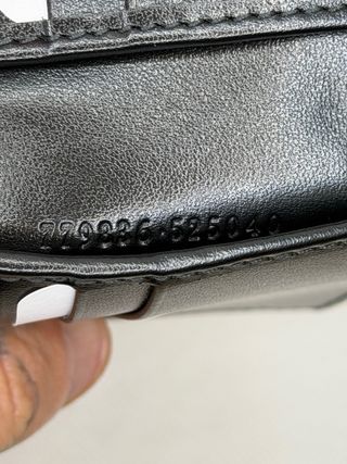 Portafoglio Gucci nero monogram