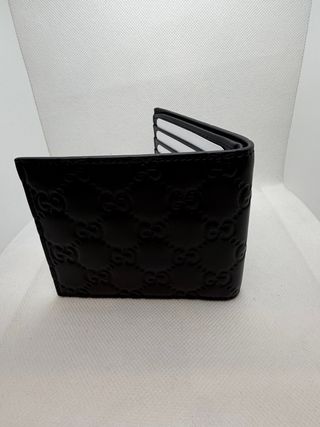 Portafoglio Gucci nero monogram