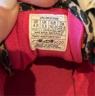 Zapatillas Vans Negras Talla 36