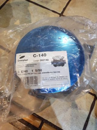 Bote Sifónico PVC Crearplast C-140 110mm