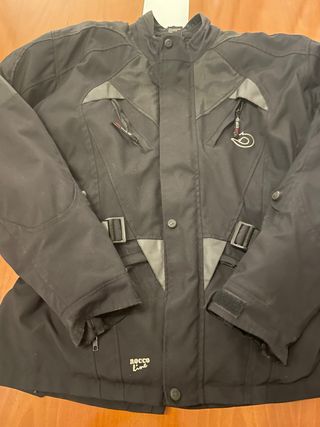 Chaqueta Moto Rocco Line Negra Talla XXL