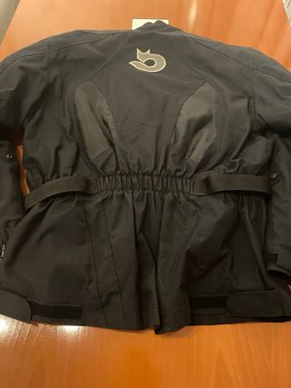 Chaqueta Moto Rocco Line Negra Talla XXL