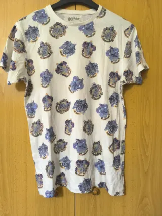 Camiseta Harry Potter Hombre Blanca