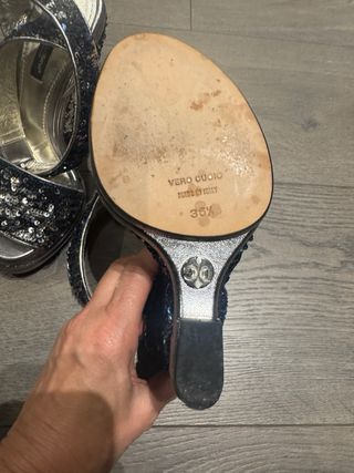 Sandalias Dolce & Gabbana lentejuelas 36.5