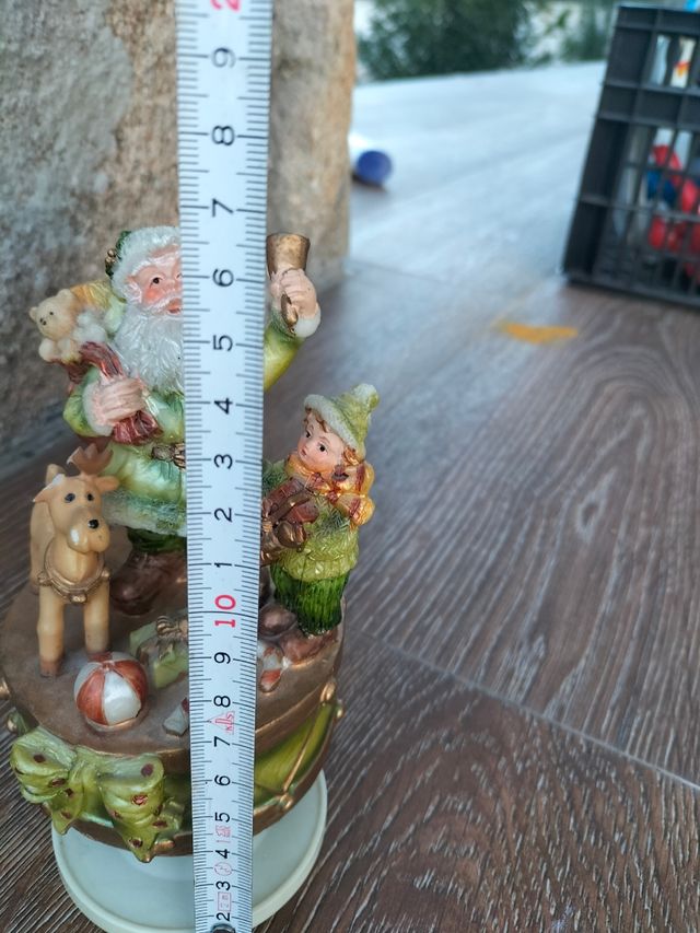 Figura Musical Santa Claus Vintage