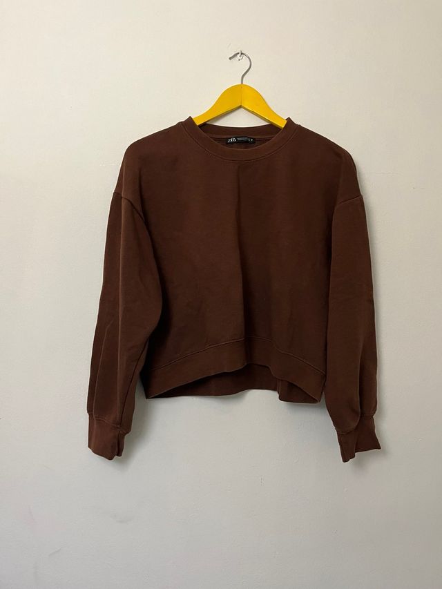 Sudadera Zara Marrón