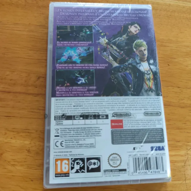 Bayonetta per Nintendo Switch senza aprire