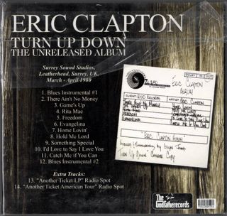 CD Eric Clapton Turn Up Down - Album Inedito