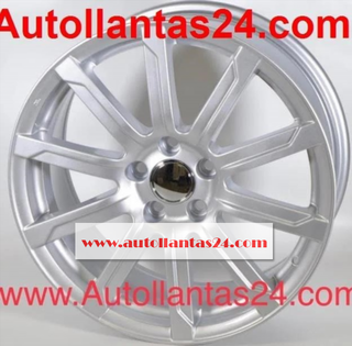 Juego 4 llantas para audi cophenague plata