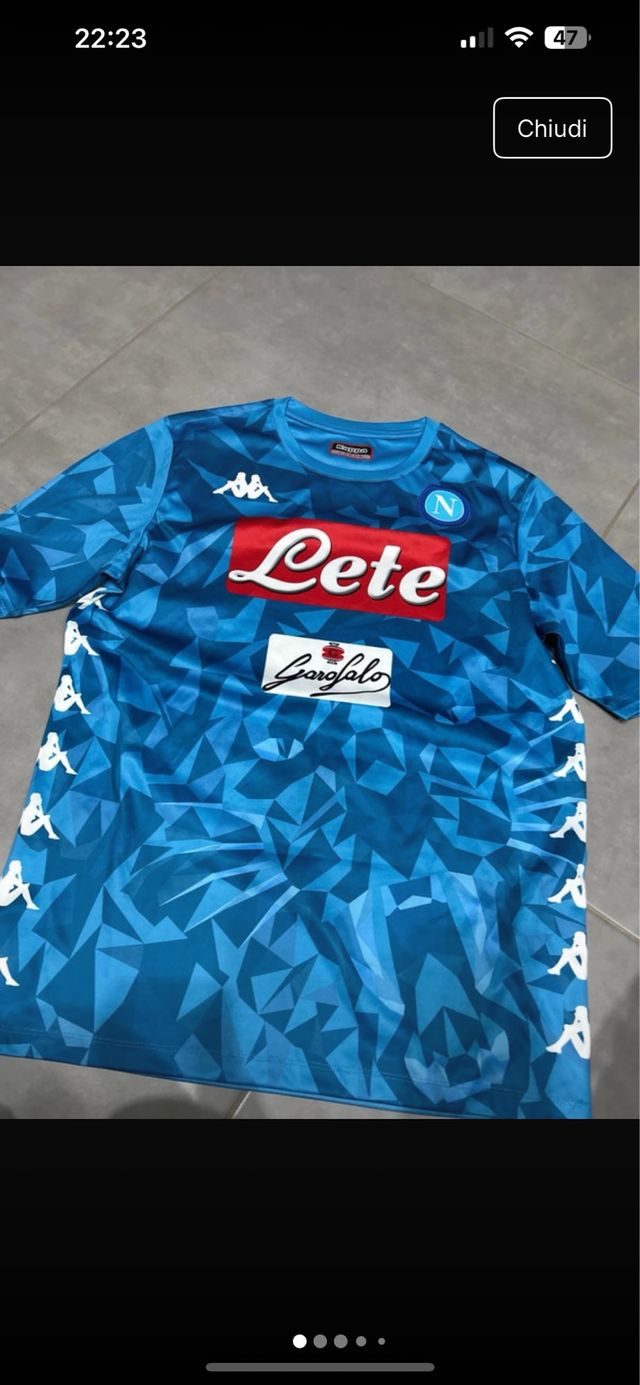 Maglia Napoli Vintage Kappa Lete Garofalo