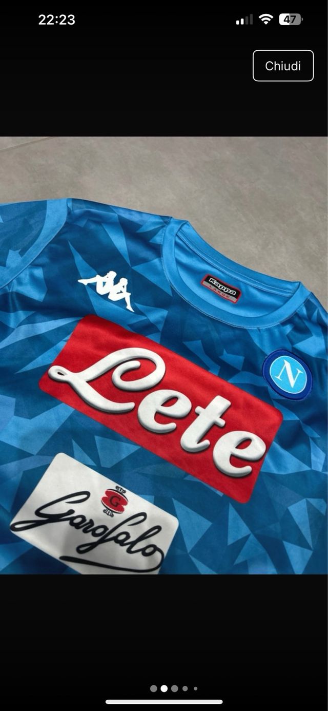 Maglia Napoli Vintage Kappa Lete Garofalo