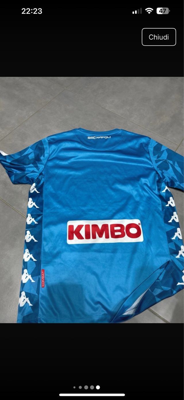 Maglia Napoli Vintage Kappa Lete Garofalo