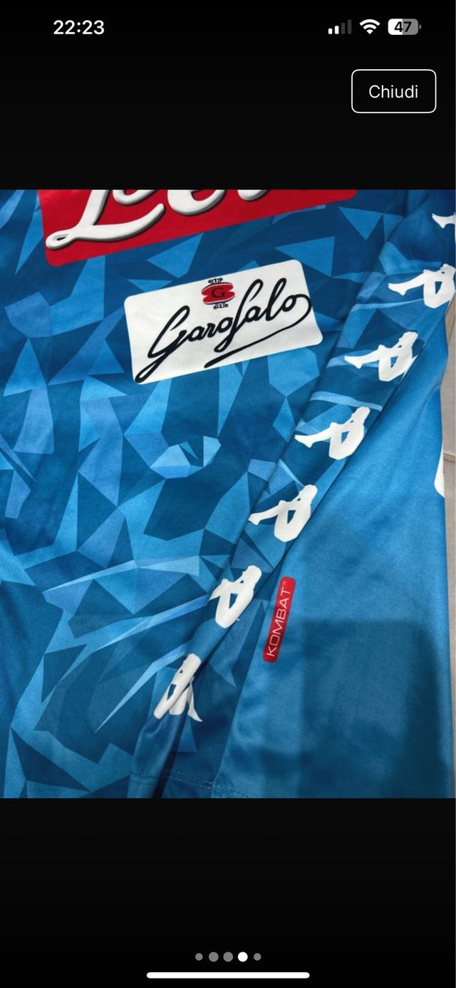 Maglia Napoli Vintage Kappa Lete Garofalo