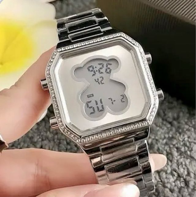 Reloj Tous Oso Plateado