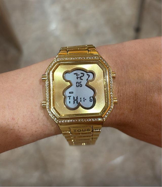 Reloj Tous Oso Plateado