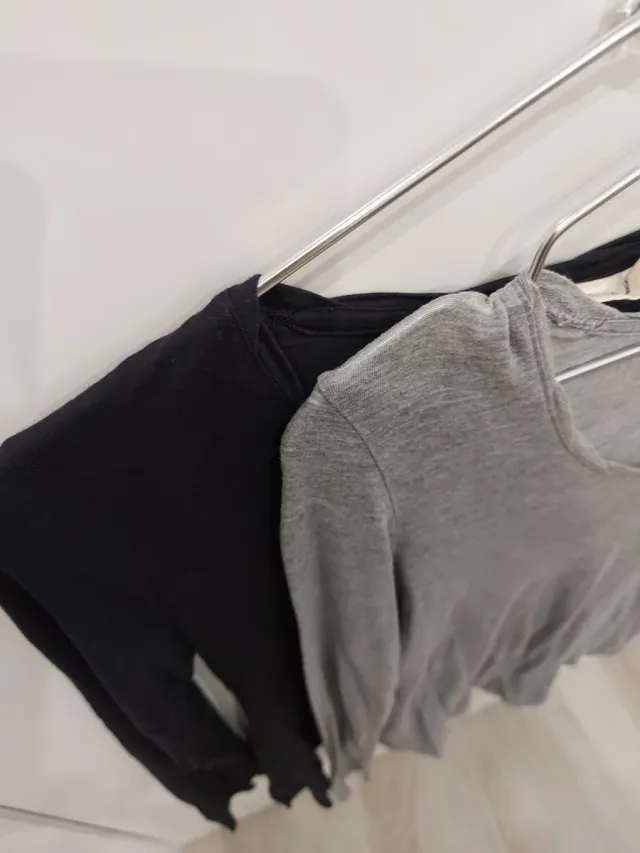 2 Camisetas Manga Larga H&M