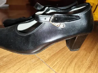 Zapatos Flamenco Carleti Talla 39 Negros