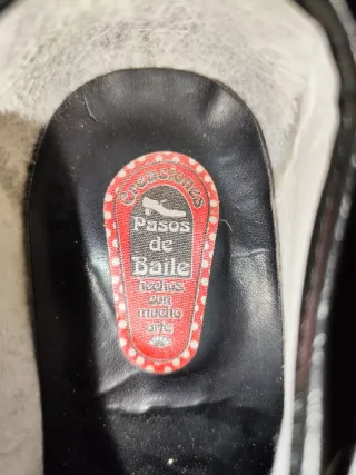 Zapatos Flamenco Carleti Talla 39 Negros