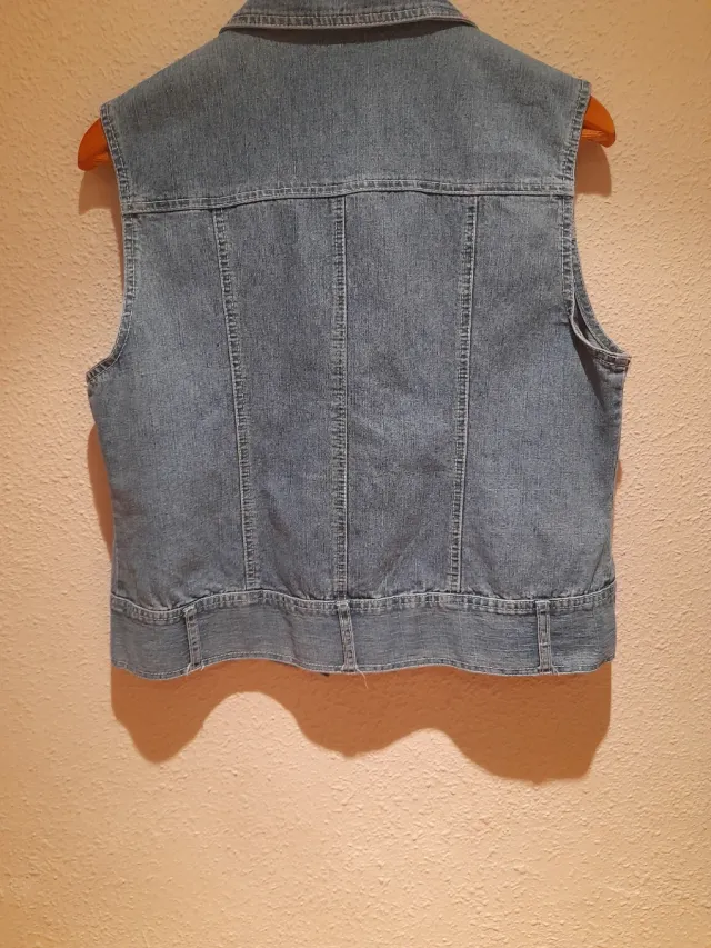 Chaleco vaquero mujer