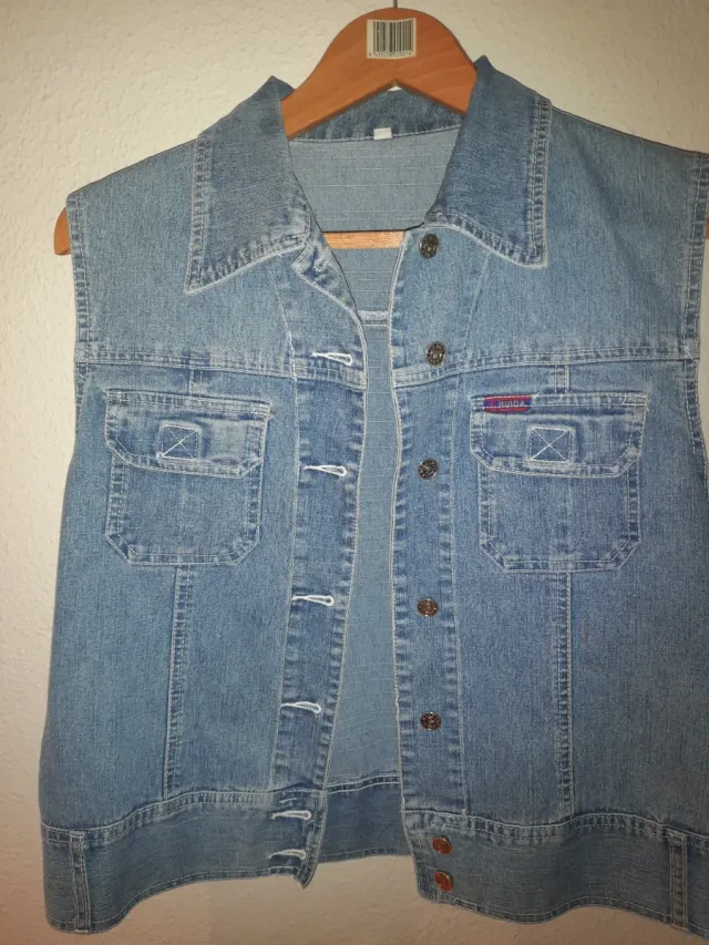 Chaleco vaquero mujer