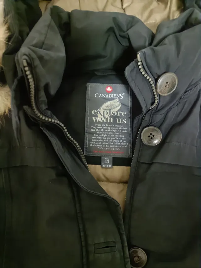 Giacca invernale donna nera