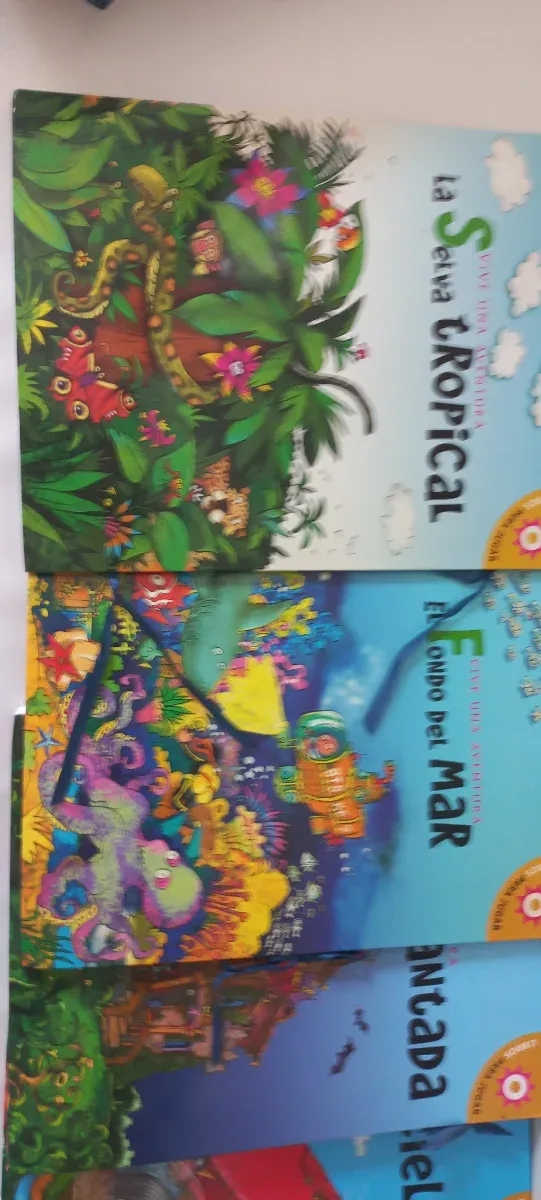 Colección 10 libros Pop-Up llenos color y aventura